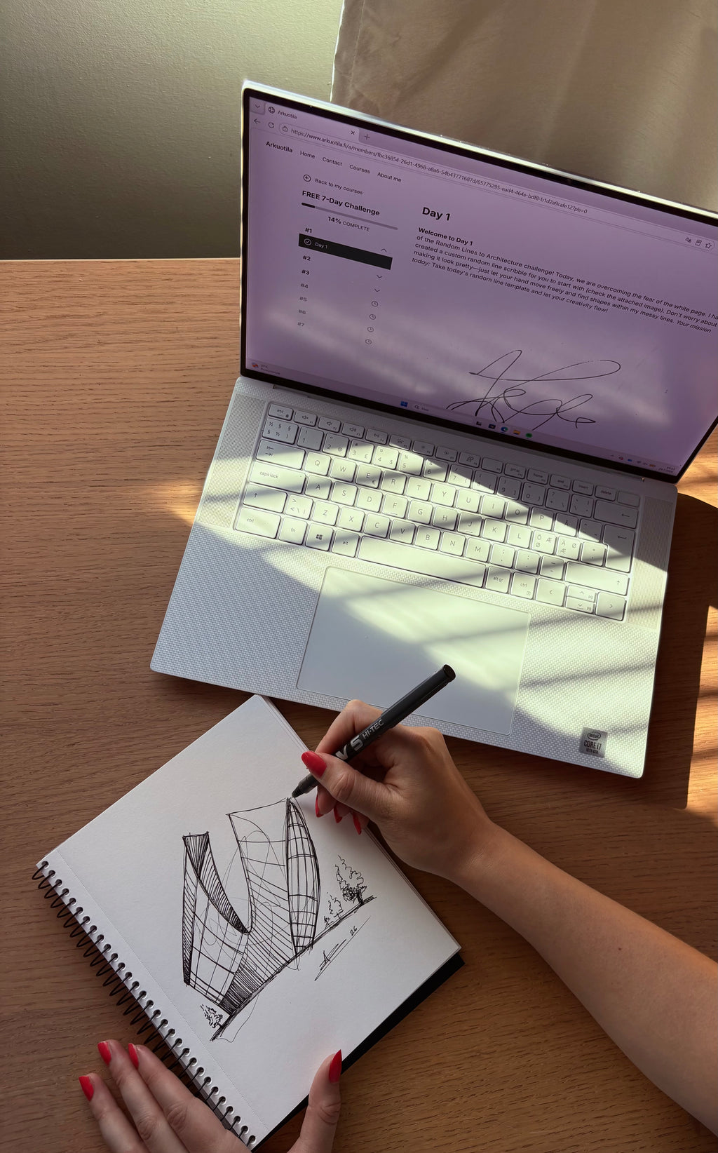 FREE 7-Day Sketching Challenge